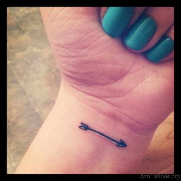 Elegant Arrow Tattoo