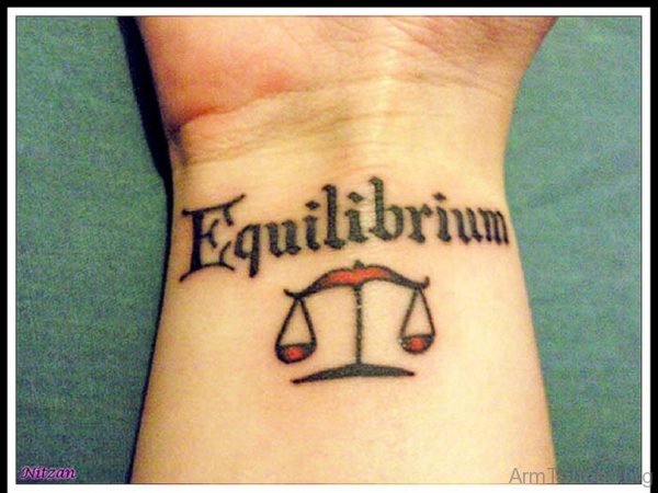 Equilibrium Wording Tattoo