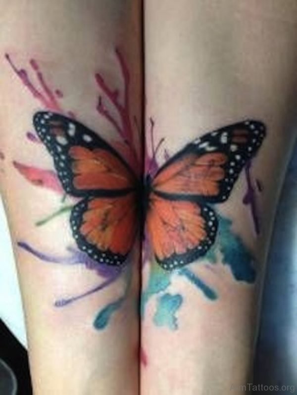 Excellent Butterfly Tattoo