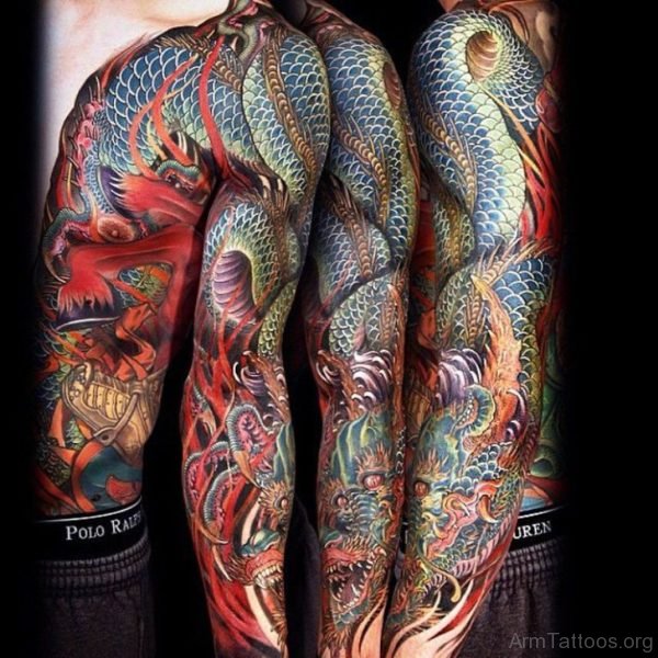Excellent Dragon Tattoo 
