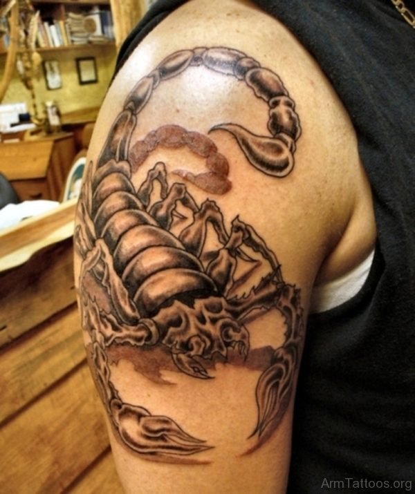 Excellent Scorpion Tattoo 