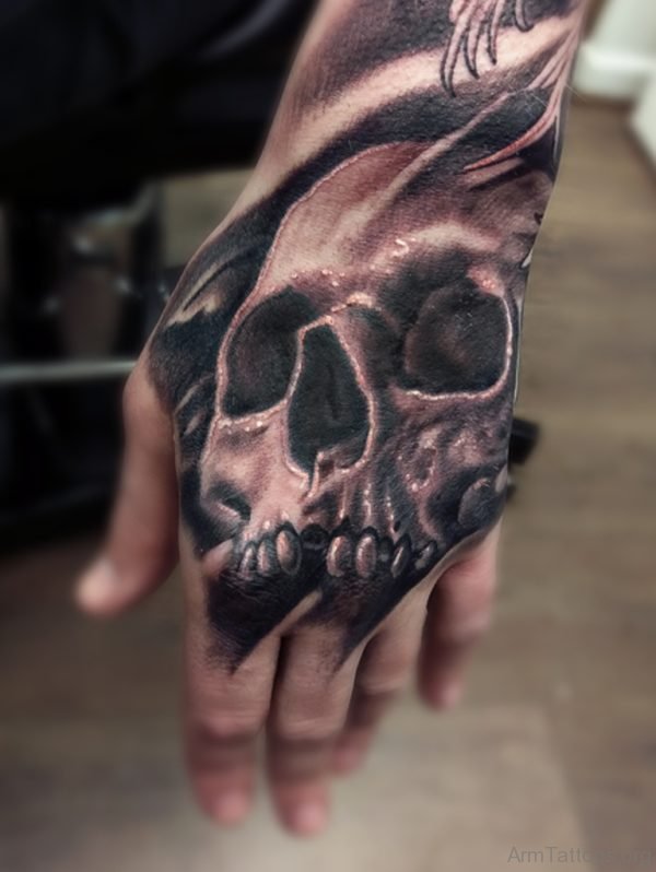 Excellent Skull Tattoo