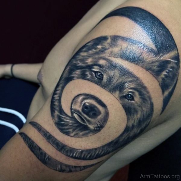 Excellent Wolf Tattoo