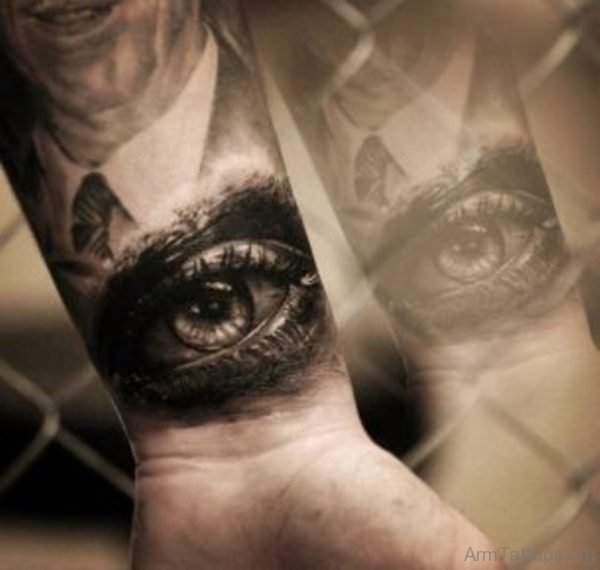 Eye Wrist Tattoo