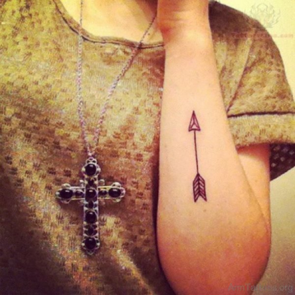 Fabulous Arrow Tattoo Design