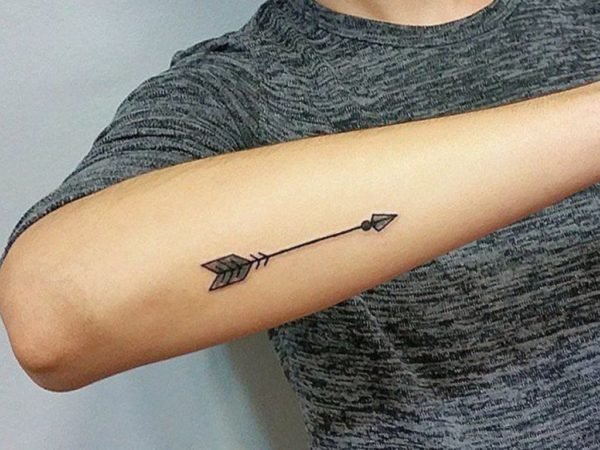 Fabulous Arrow Tattoo On Arm 