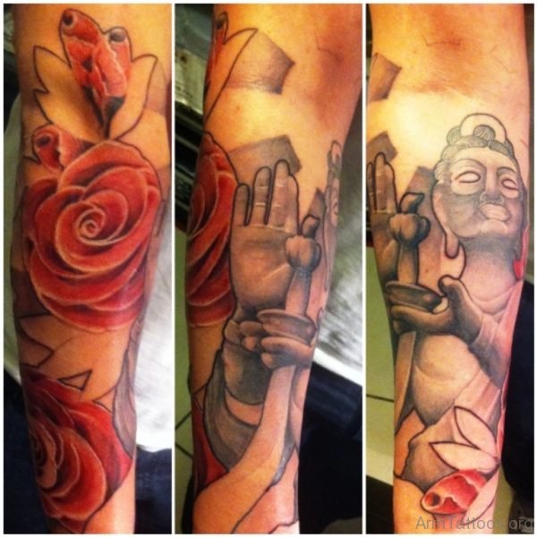 Fabulous Buddha Tattoo Design 