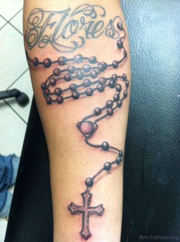 Fabulous Rosary Tattoo