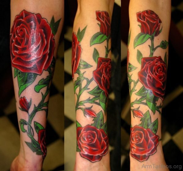 Fabulous Rose Tattoo