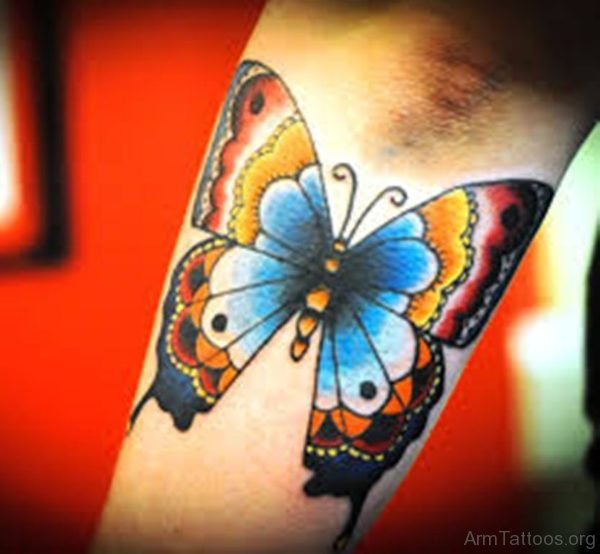Fancy Butterfly Tattoo