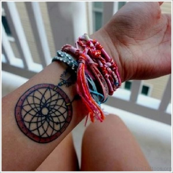 Fancy Dreamcatcher Tattoo