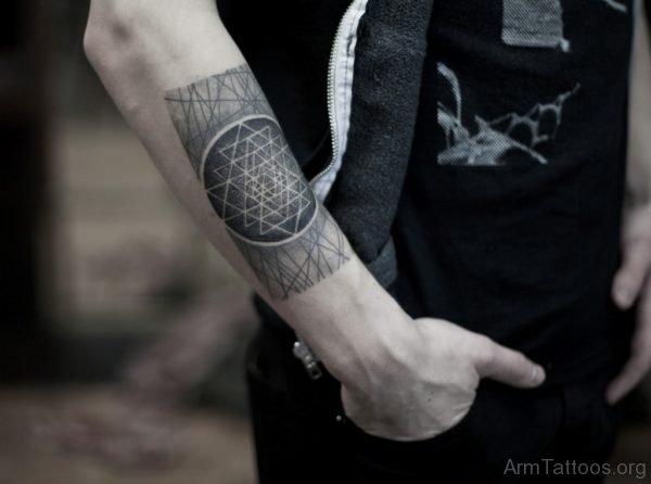 Fancy Geometric Tattoo
