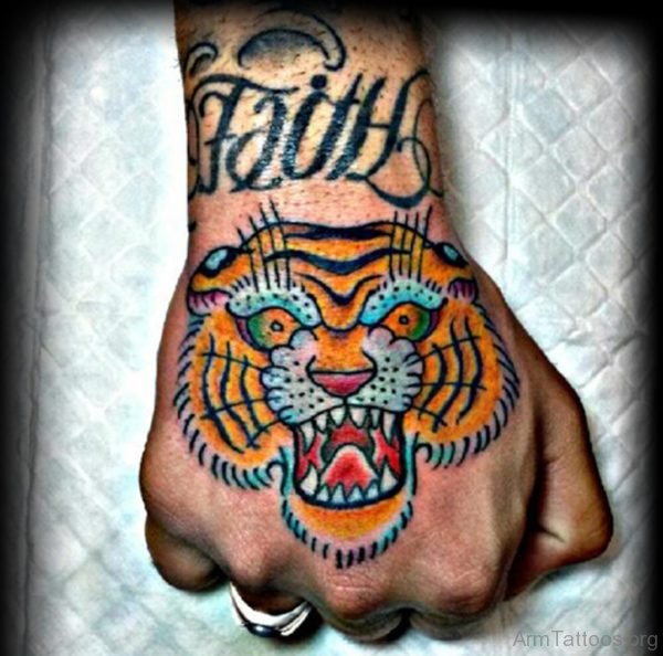 Fancy Tiger Tattoo