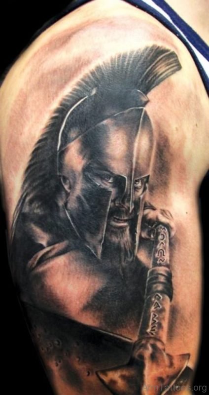 Fancy Warrior Tattoo