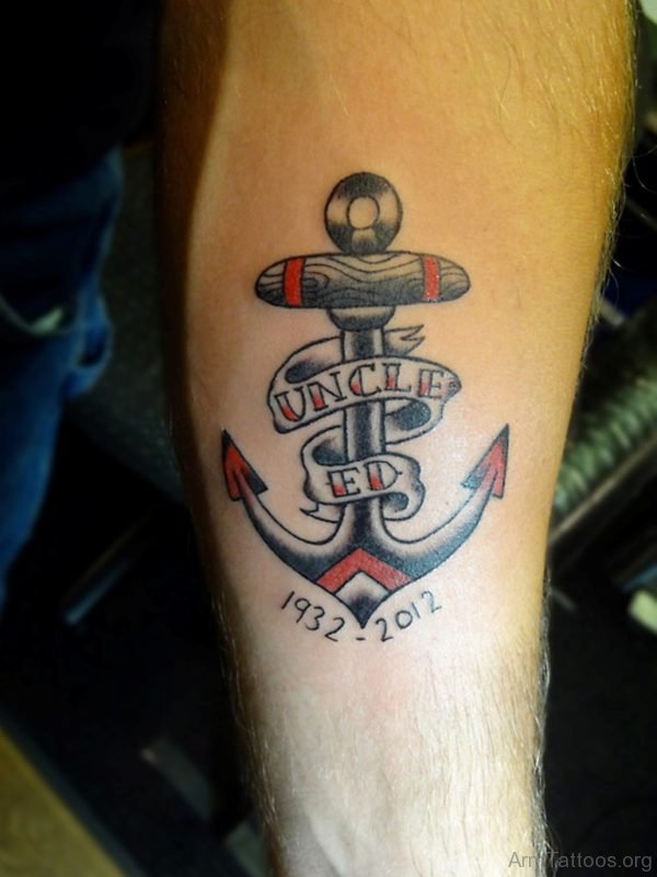 Fantastic Anchor Tattoo