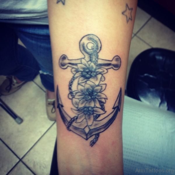 Fantastic Arm Anchor Tattoo