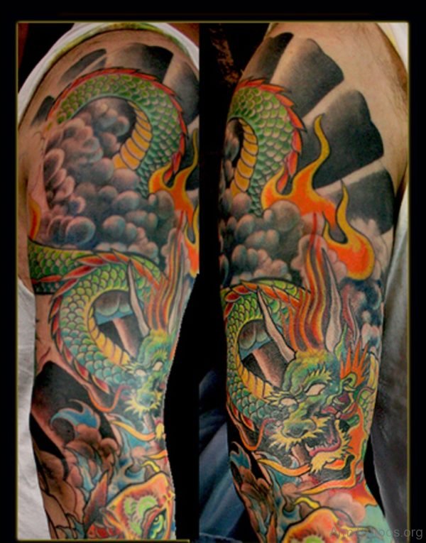 Fantastic Dragon Tattoo 