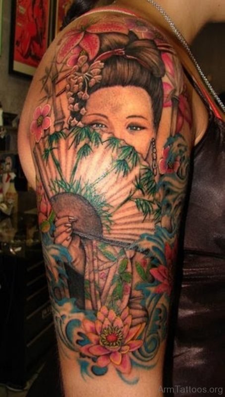 Fantastic Geisha Tattoo