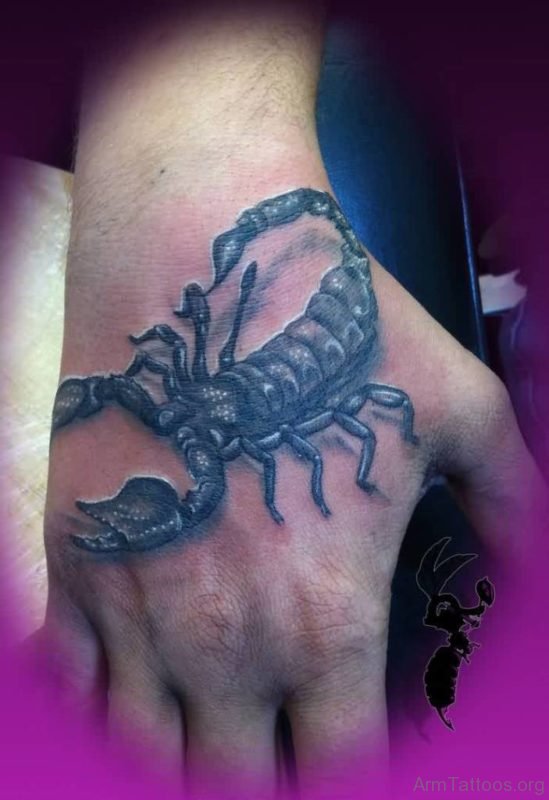 Fantastic Scorpion Tattoo 