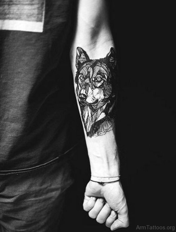 Fantastic Wolf Tattoo