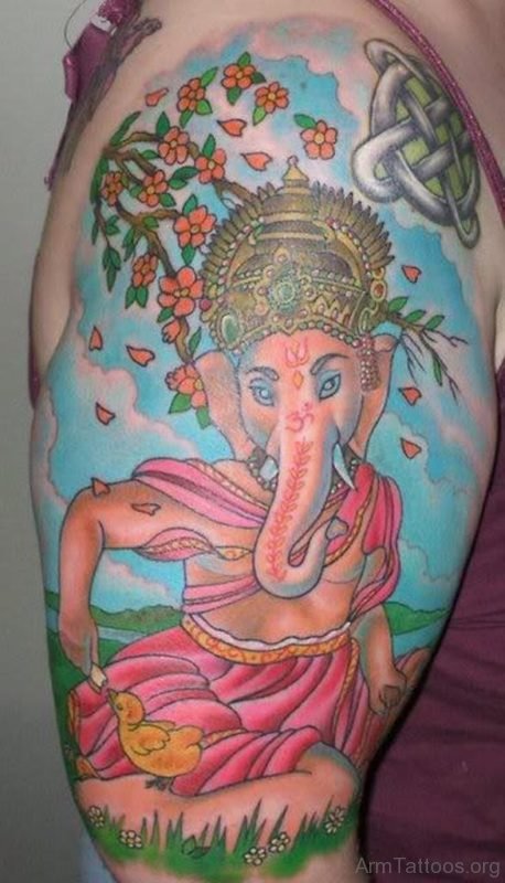 Fantatsic Ganesha Tattoo