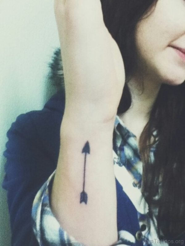 Feather Arrow Tattoo