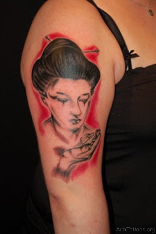 Japanese Geisha Tattoo