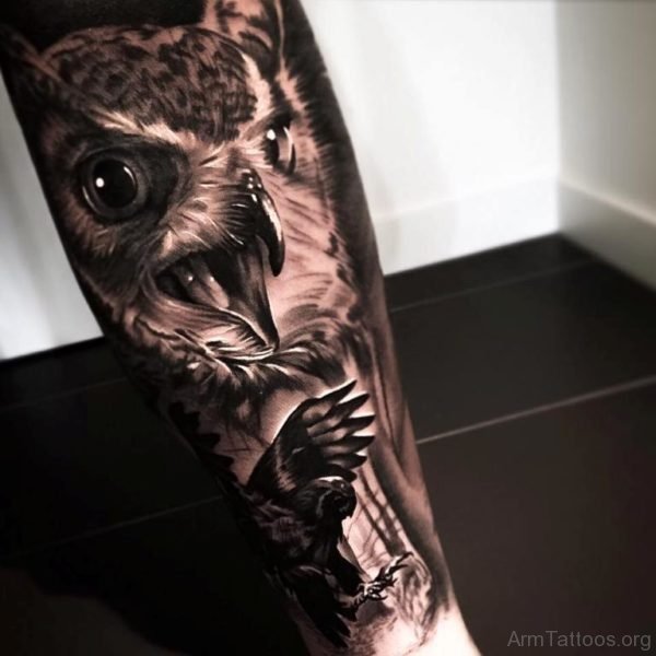 Fine Eagle Tattoo