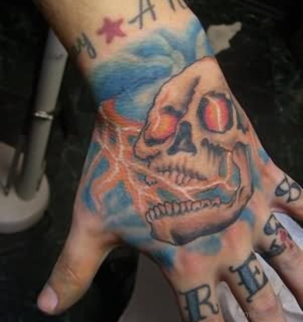 Fine Skull Tattoo