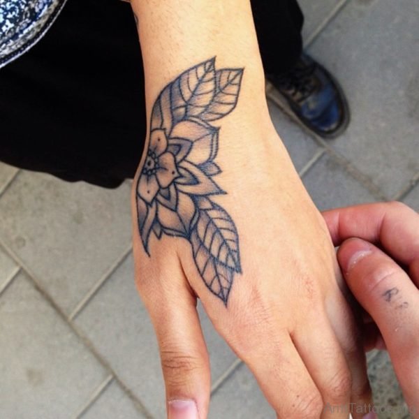 Flower Mandala Tattoo On Arm 