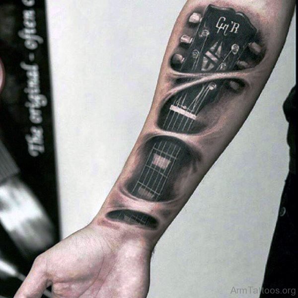 Guitar Tattoo 