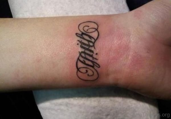 Funky Ambigram Tattoo 