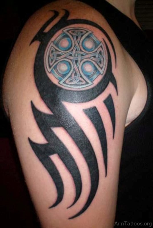 Funky Celtic Tattoo 