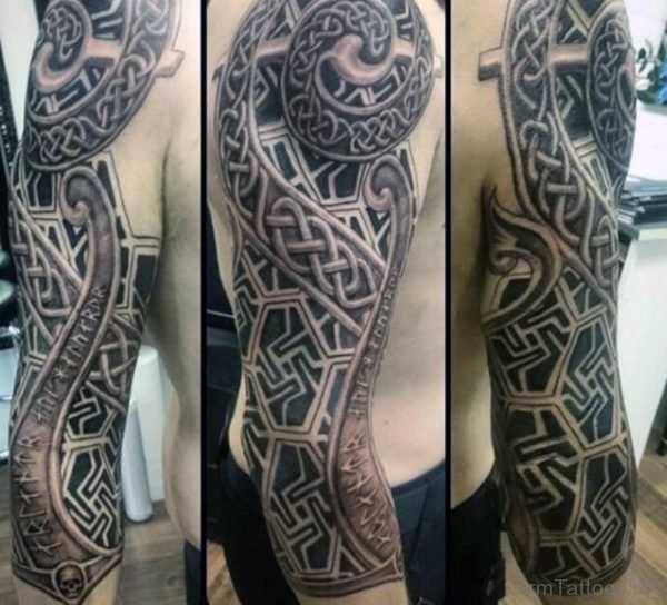 Funky Celtic Tattoo Design