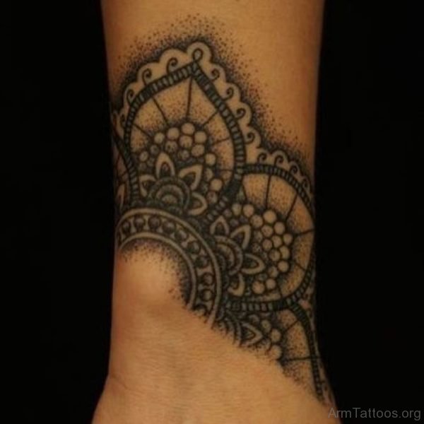 Funky Mandala Tattoo 