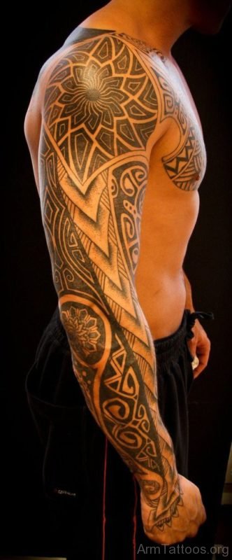 Funky Tribal Tattoo