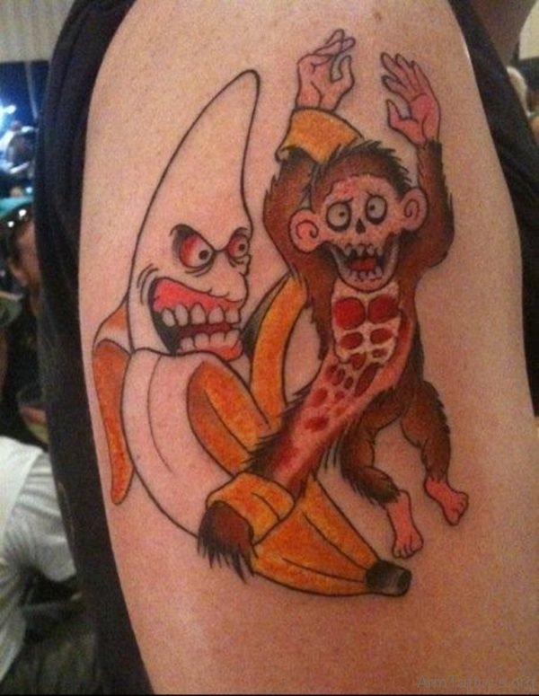 Funny Zombie Tattoo