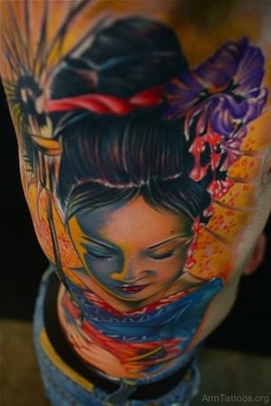Geisha Girl Tattoo