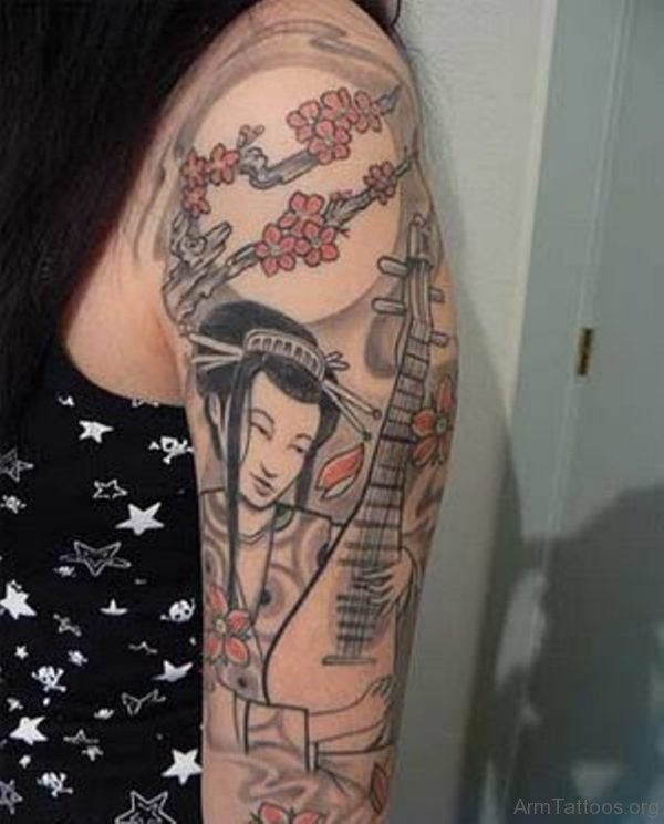 Geisha Samurai Tattoo