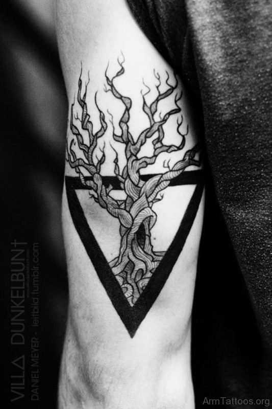 Geometry Tree Tattoo