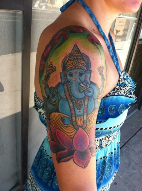 God Ganesha Tattoo