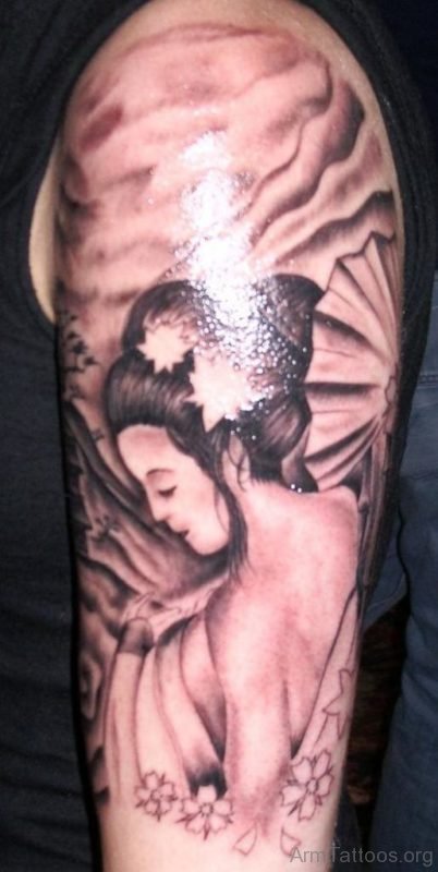 Good Looking Geisha Tattoo 