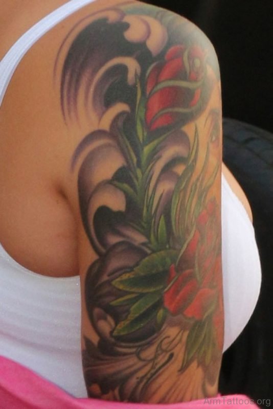 Good Looking Rose Tattoo