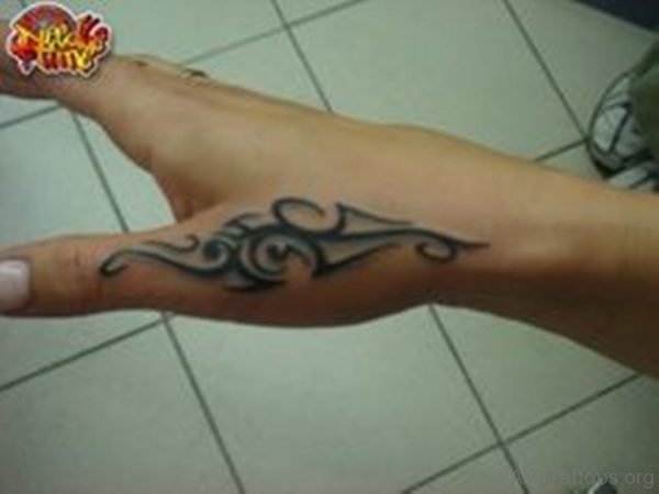 Good Tribal Tattoo On Hand