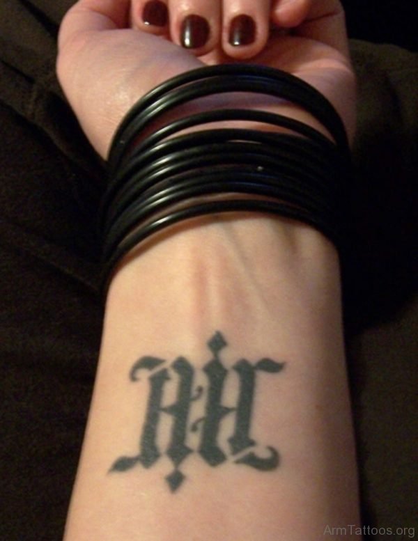 Gorgeous Ambigram Tattoo