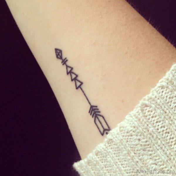 Gorgeous Arrow Tattoo