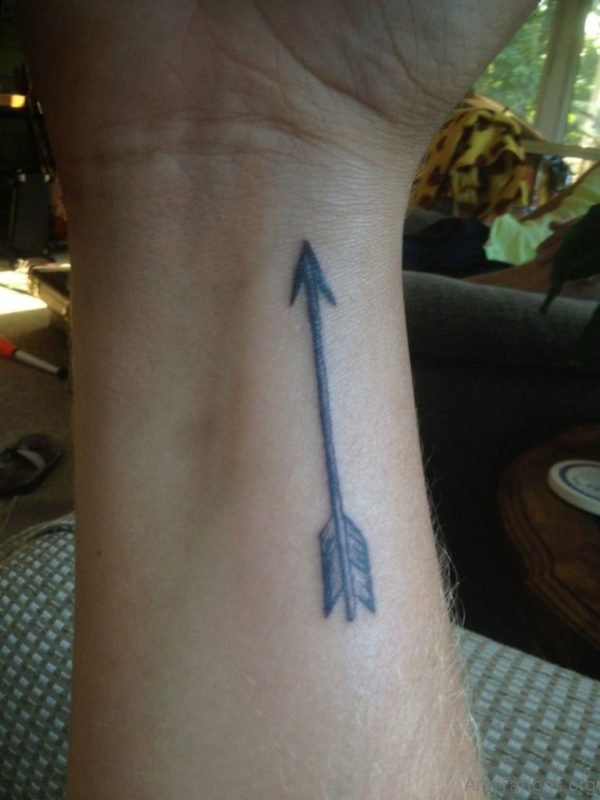 Graceful Arrow Tattoo