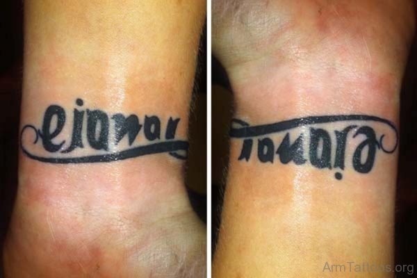 Great Ambigram Tattoo 