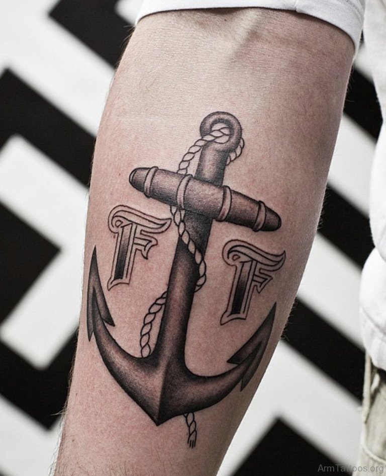 55 Awesome Anchor Tattoos For Arm