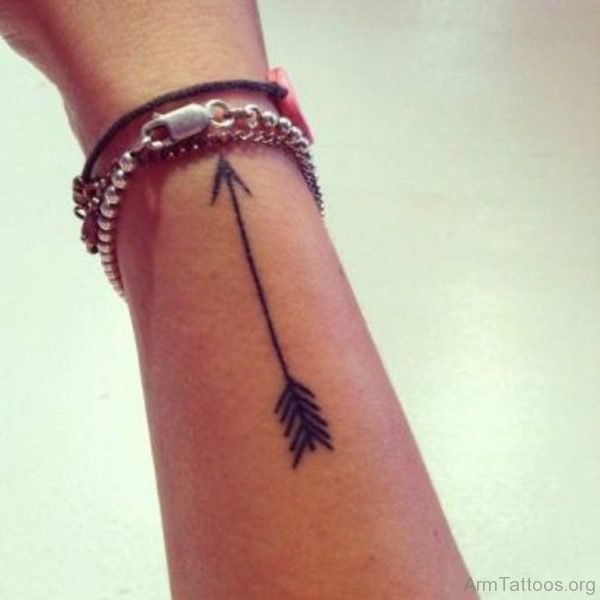 Great Arrow Tattoo